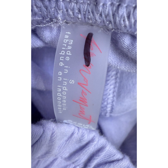 NEW FREE PEOPLE FP MOVEMENT IRIS PURPLE HOT SHOT CROSSOVER JOGGERS PANTS SZ S - Picture 6 of 9